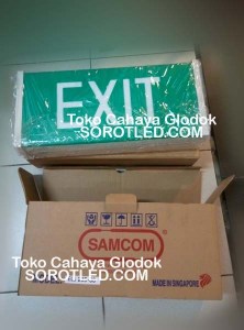 Emergency EXIT Sign SAMCOM ELS-28S
